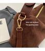 Versatile Suede Pillow Bag - Autumn/Winter 2025 Large Capacity Women's Tote & Crossbody Handbag