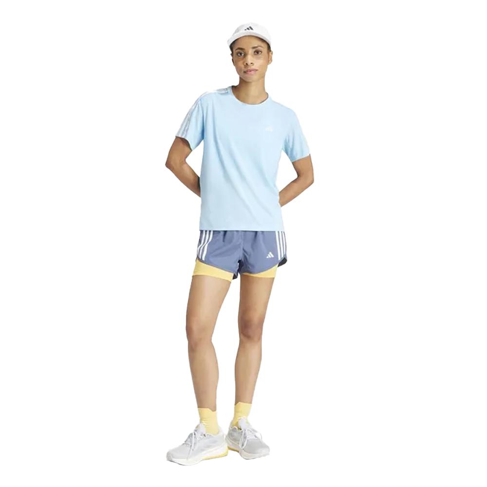 Adidas Womens/Ladies Own The Run Stripe T-Shirt