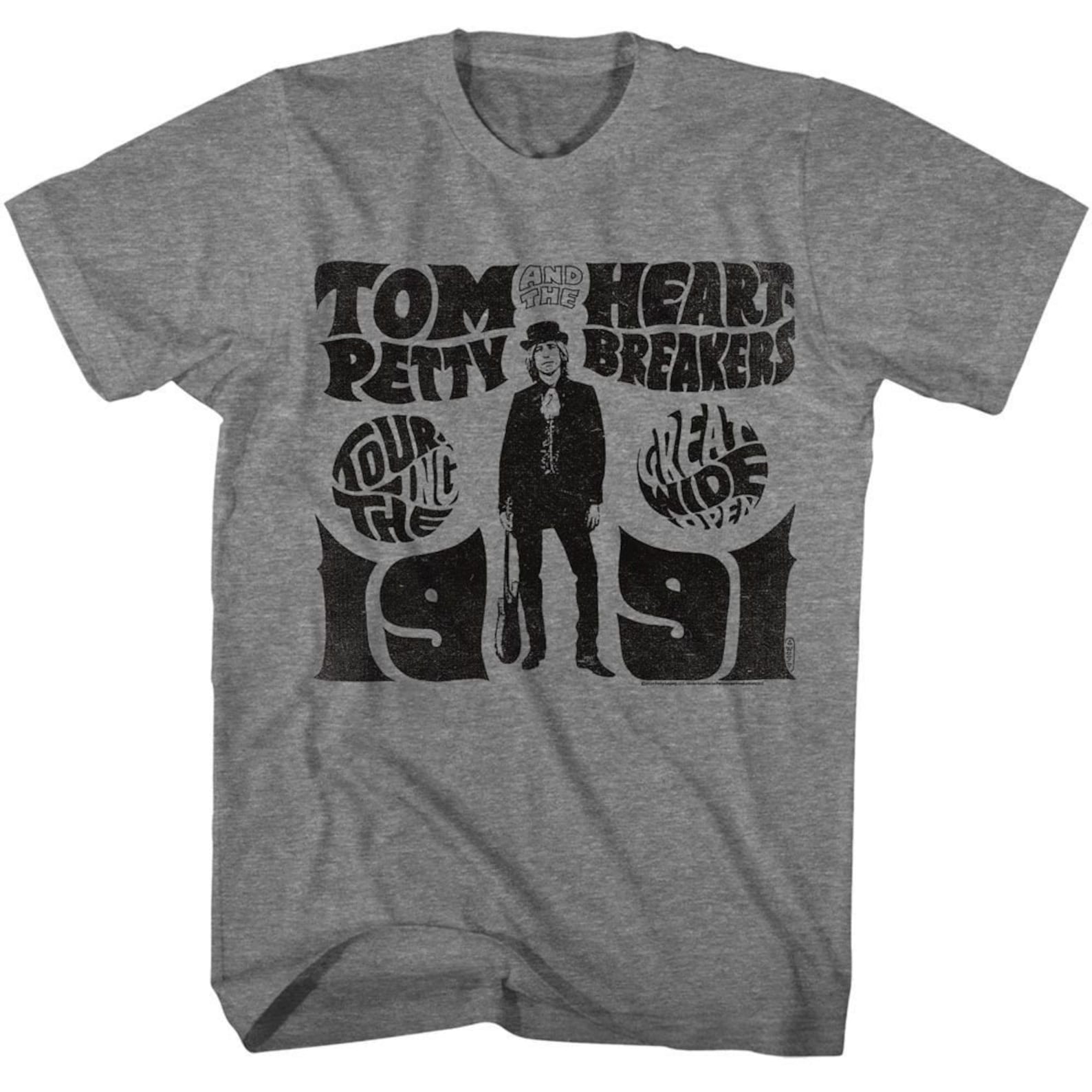 Tom Petty Touring TGWO 91 Graphite Heather T-Shirt S