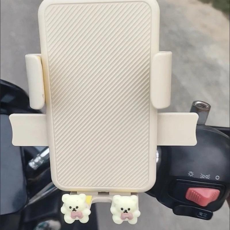 Cartoon Shockproof Electric Motorcycle Phone Holder & Navigation Mount