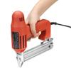 1800W 10-30mm Electric Nailer Straight Nail Staple Guns Woodworking Tool Light Weight Portable 60/min Firing Speed Rate