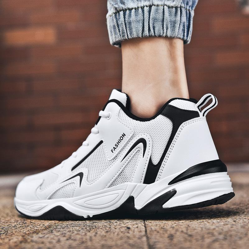 Spring new men's shoes breathable mesh shoes sports student running large size shoes men 4546 47 48