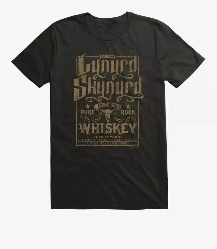 Lynyrd Skynyrd Pure Southern Rock Whiskey Unisex T-shirt size S-5XL XXL
