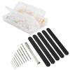 Pin Vise Hand Drill Eye Screw Drill Bit Set DIY Craft Jewelry Pendant Making Accessories