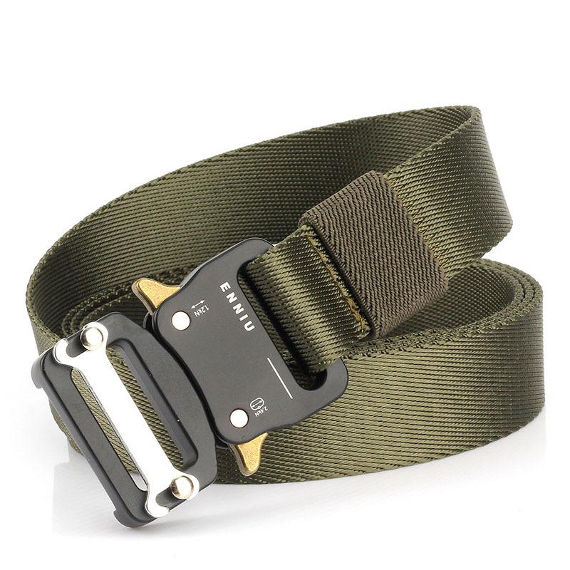 Cobra Tactical Belt Outdoor Tooling Nylon Canvas Belt Student Belt