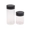 5/6 Pcs Durable Plastic Seasoning Jar, Portable Salt Cellar, Empty Pepper Shaker, Double Flip-Top Transparent Seasoning Jar