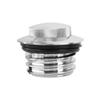Harley Sportster XL883/1200 Chrome Alloy Push-Style Dual Fuel Tank Cap