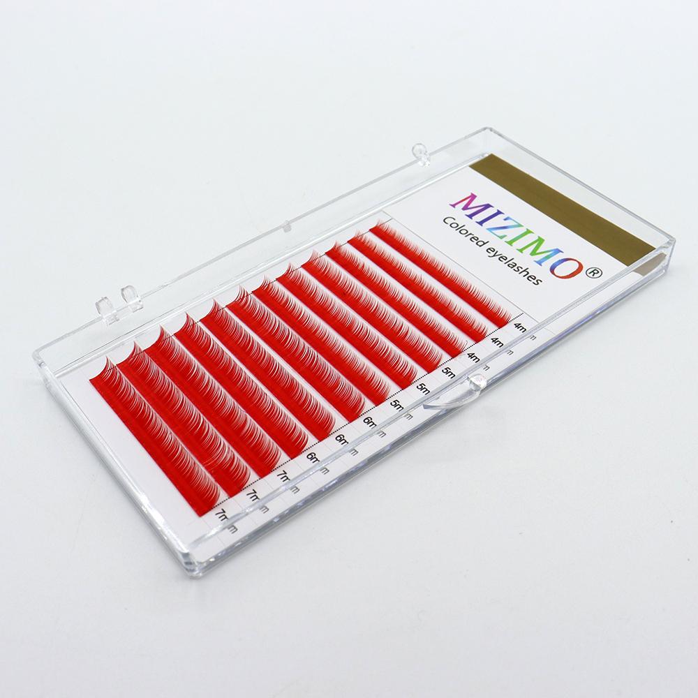 

Колір вій 0,07 чорний синій червоний рожевий коричневий фіолетовий білий нижні вії накладні брови Мікс 4-5-6-7 мм для нарощування нижніх вій