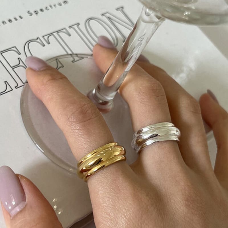 

mosxe [925silver] Pot ring (2color) gold (2,000 won)