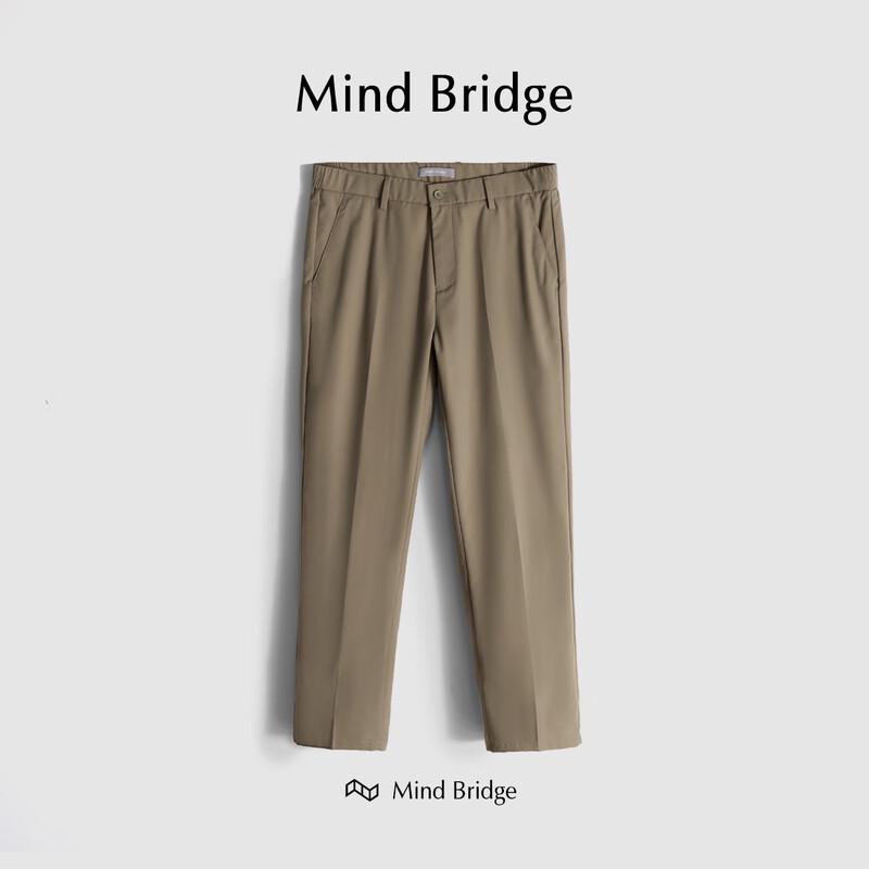 

Mind Bridge Men s Straight Slim Casual Pants 35