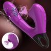 Kraftig vibrator for kvinner 15 vibrasjonsmoduser Dildo G Spot Clitoris Sucker Vakuumstimulator Sexleketøy for kvinner for voksne 18
