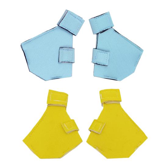 1 Pair Duck Protective Shoes Breathable Comfortable Cloth Open Toecap Poultry Shoes