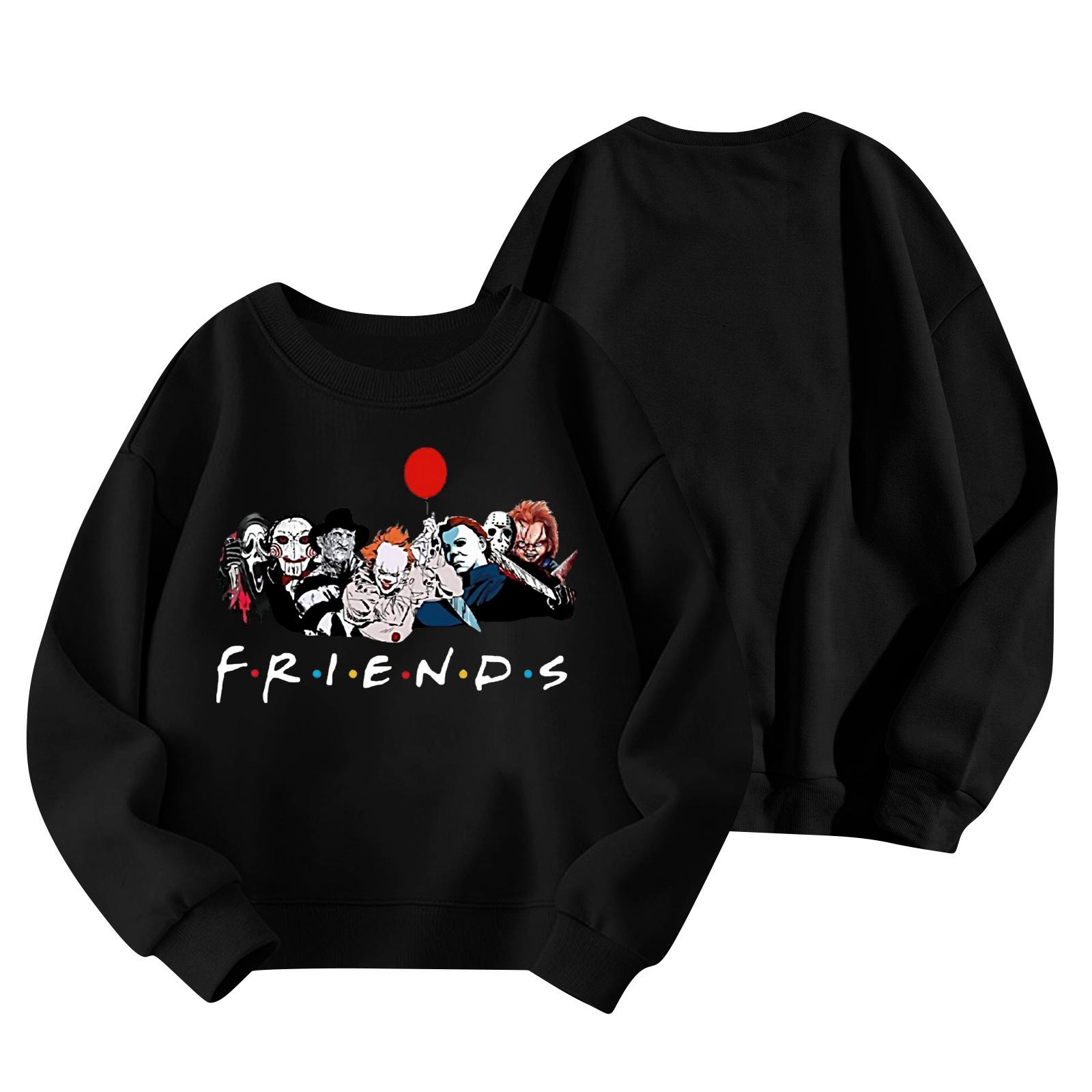 

Дитяча толстовка з капюшоном для хлопчиків і дівчаток, модна толстовка з принтом і довгими рукавами 3-14 років 160