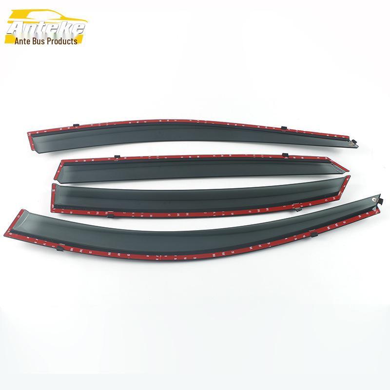 2016-18 Besturn B30 3D Stainless Steel Rain Guards & Visor Trim