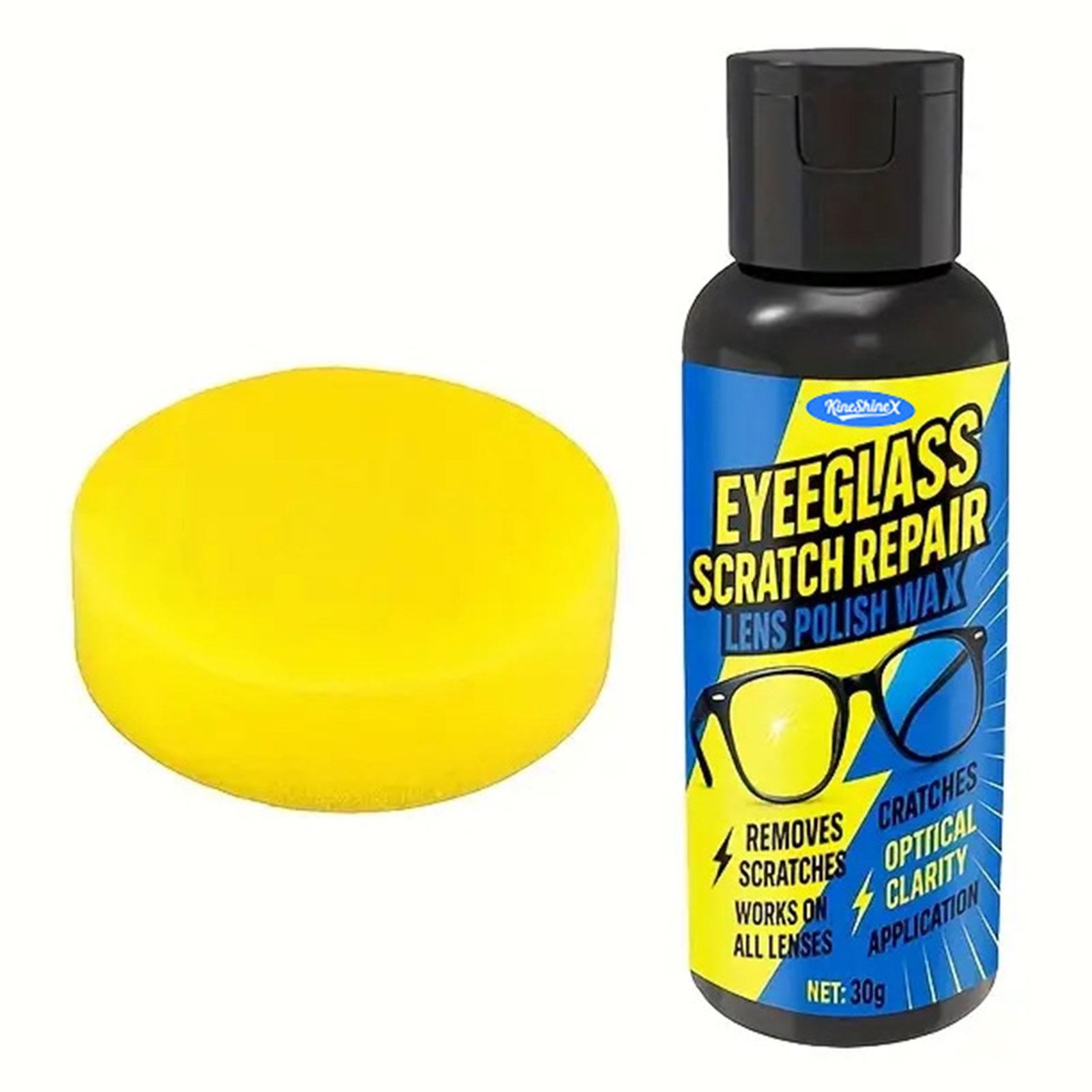 

30g Scratch Remover For Eyeglasses Glasses Scratch Repair Agents Lens Cleaners Spray For Car Glass Glasses Watches Screens As Shown синій