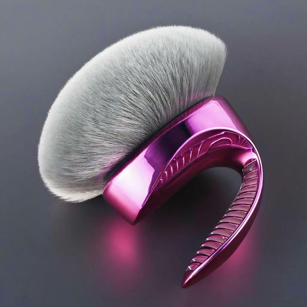 Extra Large Cangzhou Makeup Brush - Body Powder & Mushroom Head Blush Tools