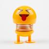 Zabawka z potrząsaną głową na wiosnę Urocza buźka Lalka emocji do samochodu Dekoracja wnętrza na deskę rozdzielczą samochodu
