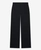 Tienjiti Wide Fit Ribbed Banding Pants (Black) Tnpa6E109Bk