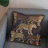 2D Leopardenmuster Quadratisches Kissen Für Moderne Dekoration Muster Kissenbezug Geeignet Für Sofa Schlafzimmer Auto Kissenbezug