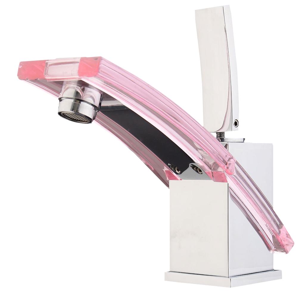 Einzigartige bunte Single Griff Chrom Wasserhahn Bad Becken Mischer