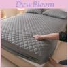 Polyester Bed Cover With Solid Color Design For Bed Protects Mattress And Prevents Dust