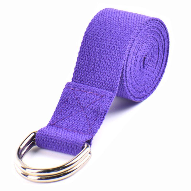 

Yoga Belt Stretch Band Women s Stretch Strap Auxiliary Yoga Rope Stretch Band Men Workout Strength Training Tension Band Purple