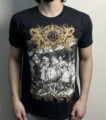 Xasthur - Telepathisch mit den Verstorbenen (FOTL) Schwarzes T-Shirt Unisex T-Shirt