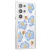 For Samsung Galaxy S24 Ultra Case Clear TPU Airbag Protection Flower Pattern Phone Cover