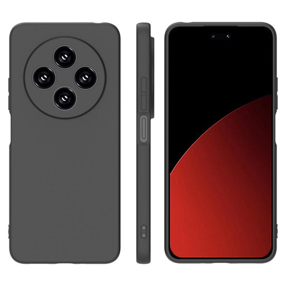 WANLONFENG MS Series for Xiaomi Poco C75 4G/Redmi 14R 5G/14C 4G TPU Case Matte Back Cover with Tempered Glass