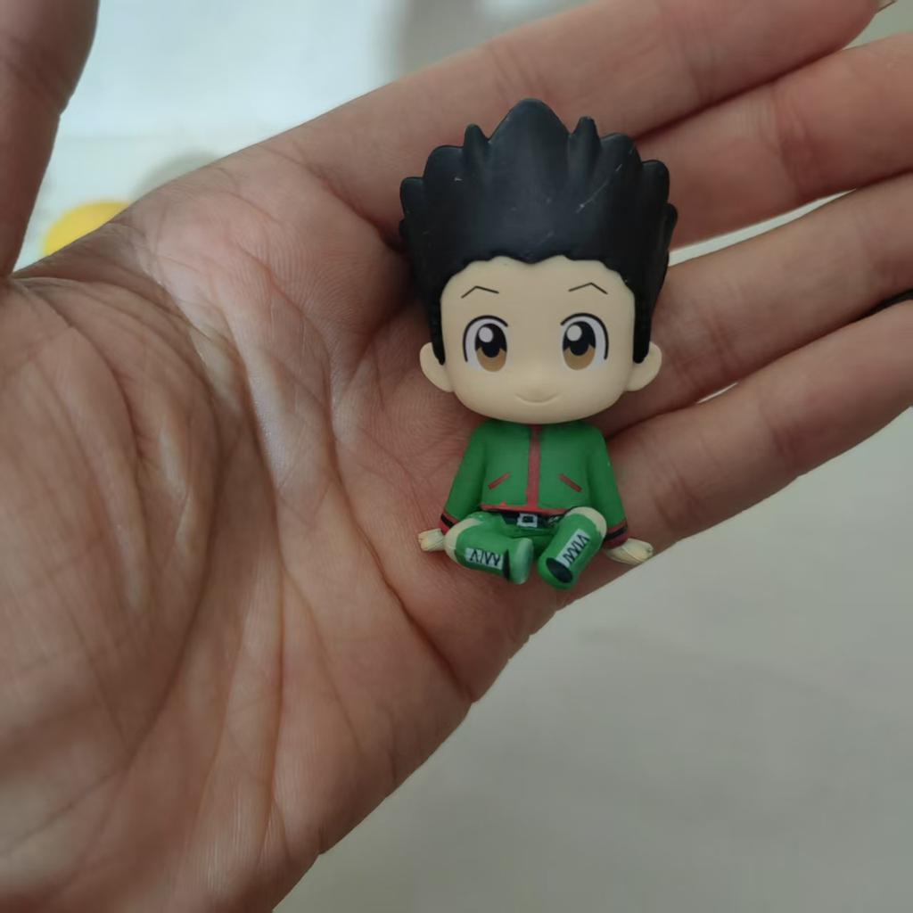 HUNTER HUNTER Gashapon Toys Killua Zoldyck Kurapika Gon Freecss Anime Figure Model Ornaments Toys