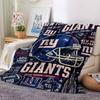 1pc Blanket - New York Giants logo Print Design,Lightweight Blanket for Sofa,Bed- Soft &Warm,Gift for All Seasons