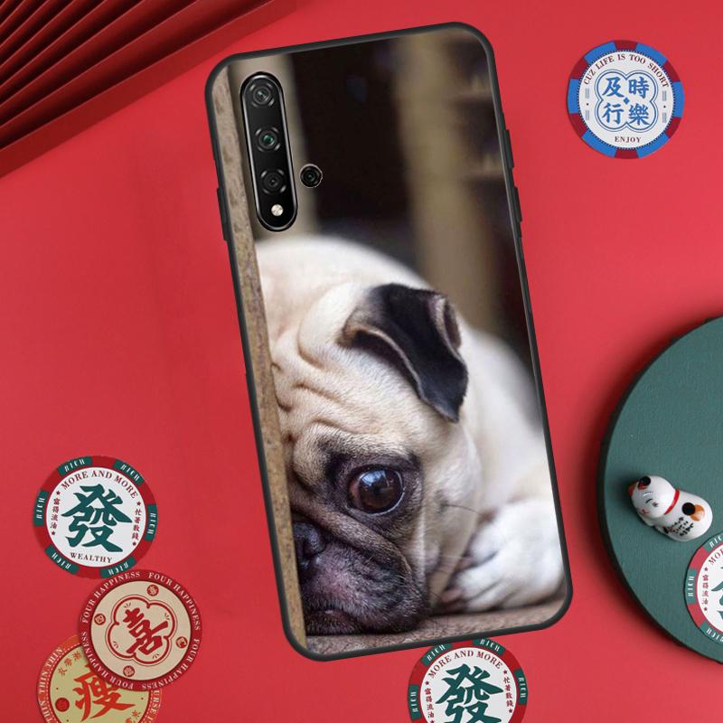Pug Dog French Bulldog For Huawei Nova 12s 7i 8i 11i 12i Y73 Y70 Y90 Y60 Y72 Y61 Y91 9 10 SE P30 Pro P40 Lite Case