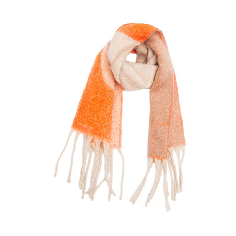 New  Imitation Cashmere Women Scarf Winter Vintage Print Tassel Pashmina Mujer Femme Foulard Bufanda Long Wrap Shawl Men'S