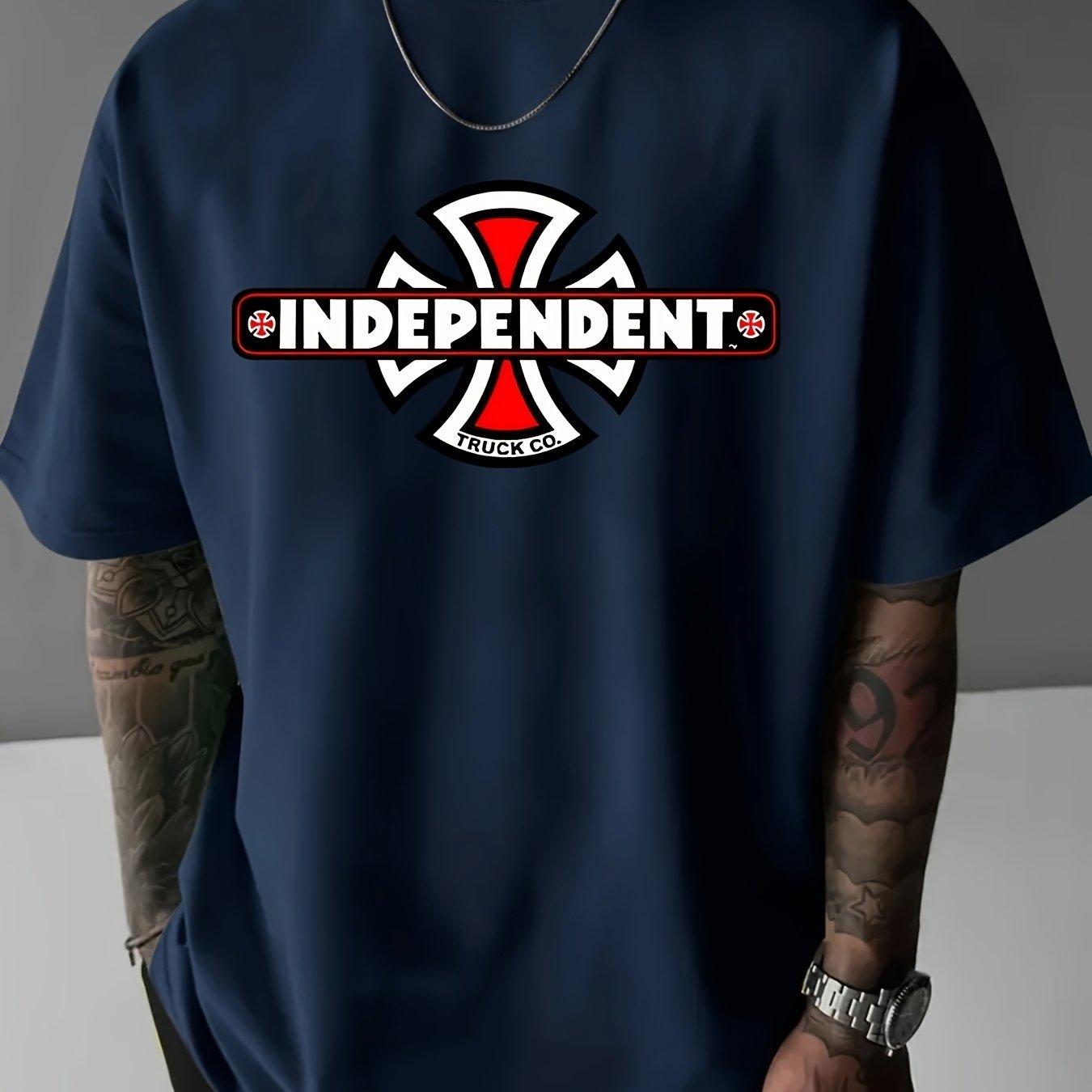 

Мужская летняя модная повседневная футболка с коротким рукавом из 100% чистого хлопка, свободного кроя, с креативным модным узором, спортивная, с круглым вырезом 3XL