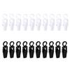 10Pcs Rotatable Plastic Hanging Towel Clips Multipurpose Strong Clips for Wardrobes Boot Hat Curtain Socks