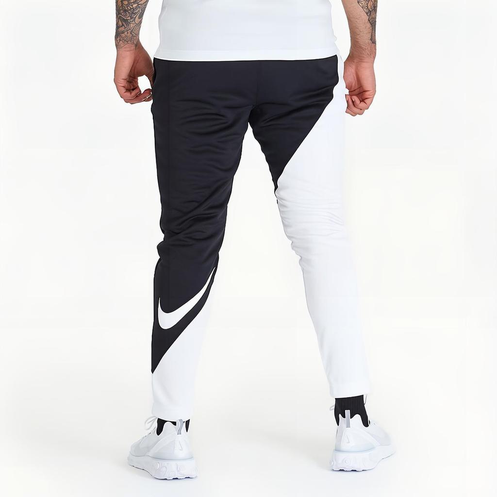 Nike Black White Colorblock Athleisure Casual Sports Long Pants Black Men's BV5290-010