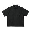 Pocket Half Shirt Black 7075