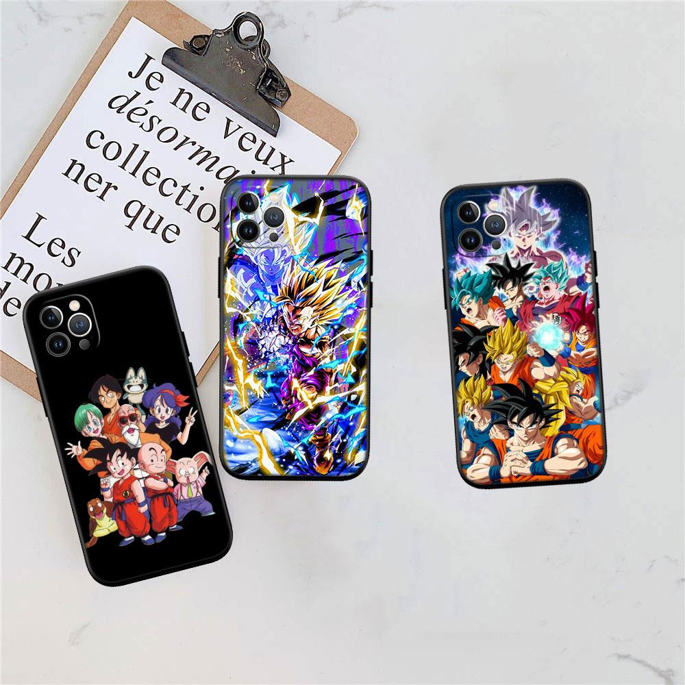 LO32 Dragon Ball Soft Shell Phone Case for Samsung Galaxy Note 10 20 S23 S24 S25 Ultra FE Plus Edge Lite A02S A35 A07 A17