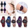 Montre-ceinture de mode pour femme Qualité Supérieure Ciel Étoilé Bracelet Magnétique Acier Inoxydable