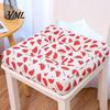 Comfortable Floor Pillow for Tatami Modern Stylish Chair Cushion, Ultra Soft Square Geometric or High-elastic PP Cotton Office Pad Plant Prints,