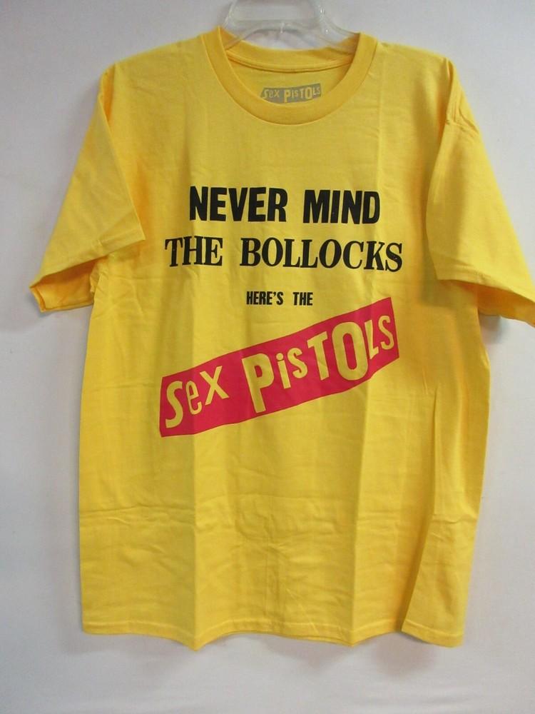 SEX PISTOLS OFFICIAL MERCH BOLLOCKS 2023 BAND CONCERT MUSIC  LARGE Unisex T-Shirt S