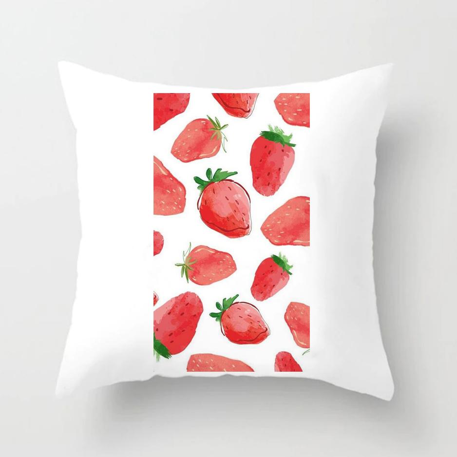 Pink Flower Pillowcase Wedding Gift Bedroom Sofa Decoration Bed Pillow Cover Home Decor Car Cushion Cover Cute Pillow Case 45*45