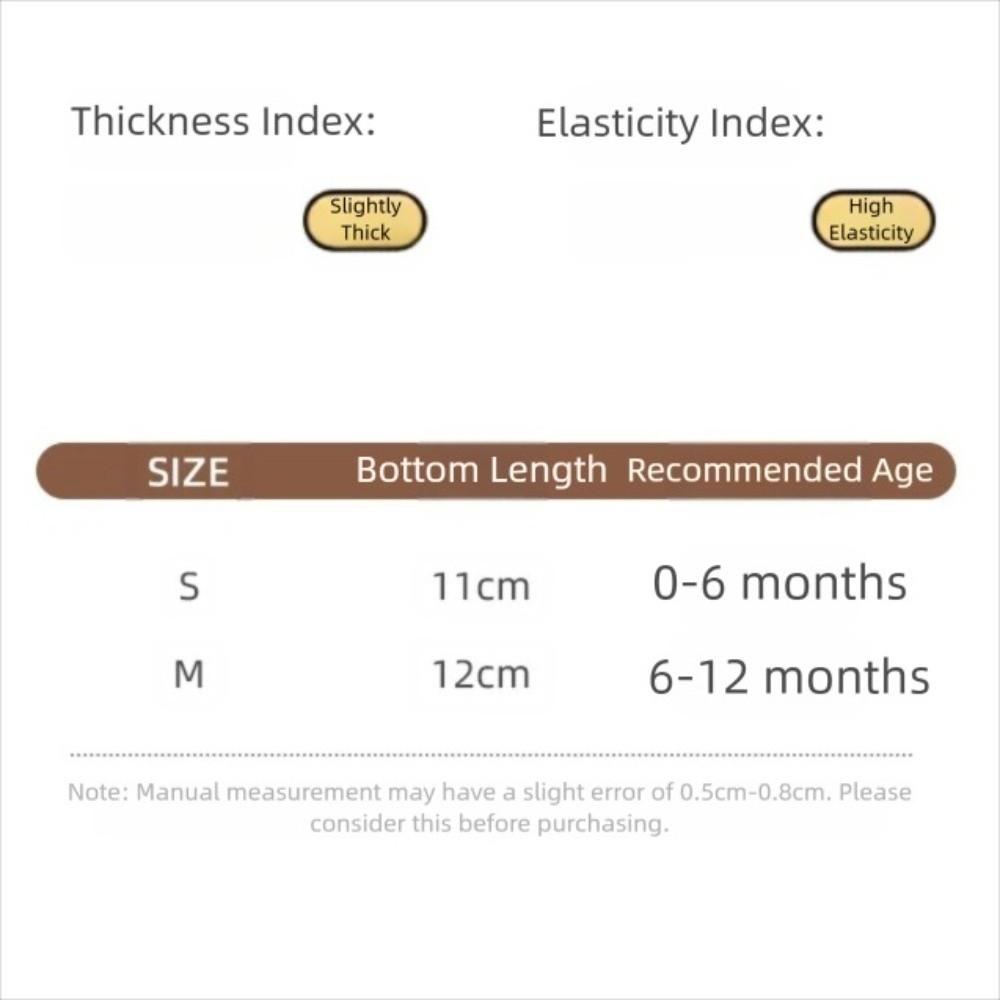 Thickened Baby Suede Leather Shoes Fleece-Lined Baby Winter Shoes 0-12 Months