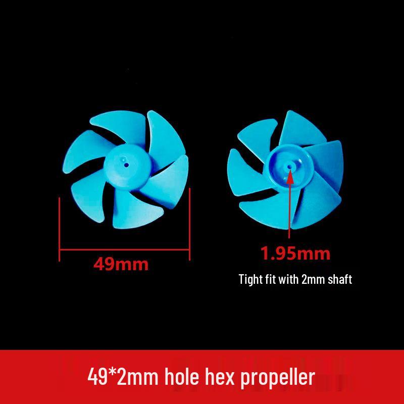 Cross-border DIY Remote Control Boat Model Motor & Propeller Set for Wind Power