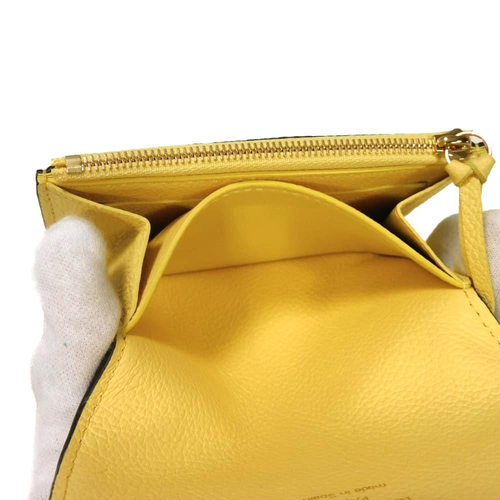 Used LV Porto Monnaie Rosalie M81974 7941 Bag with Flower Embossed LV Logo and RFID IC Chip. Unisex. from Japan