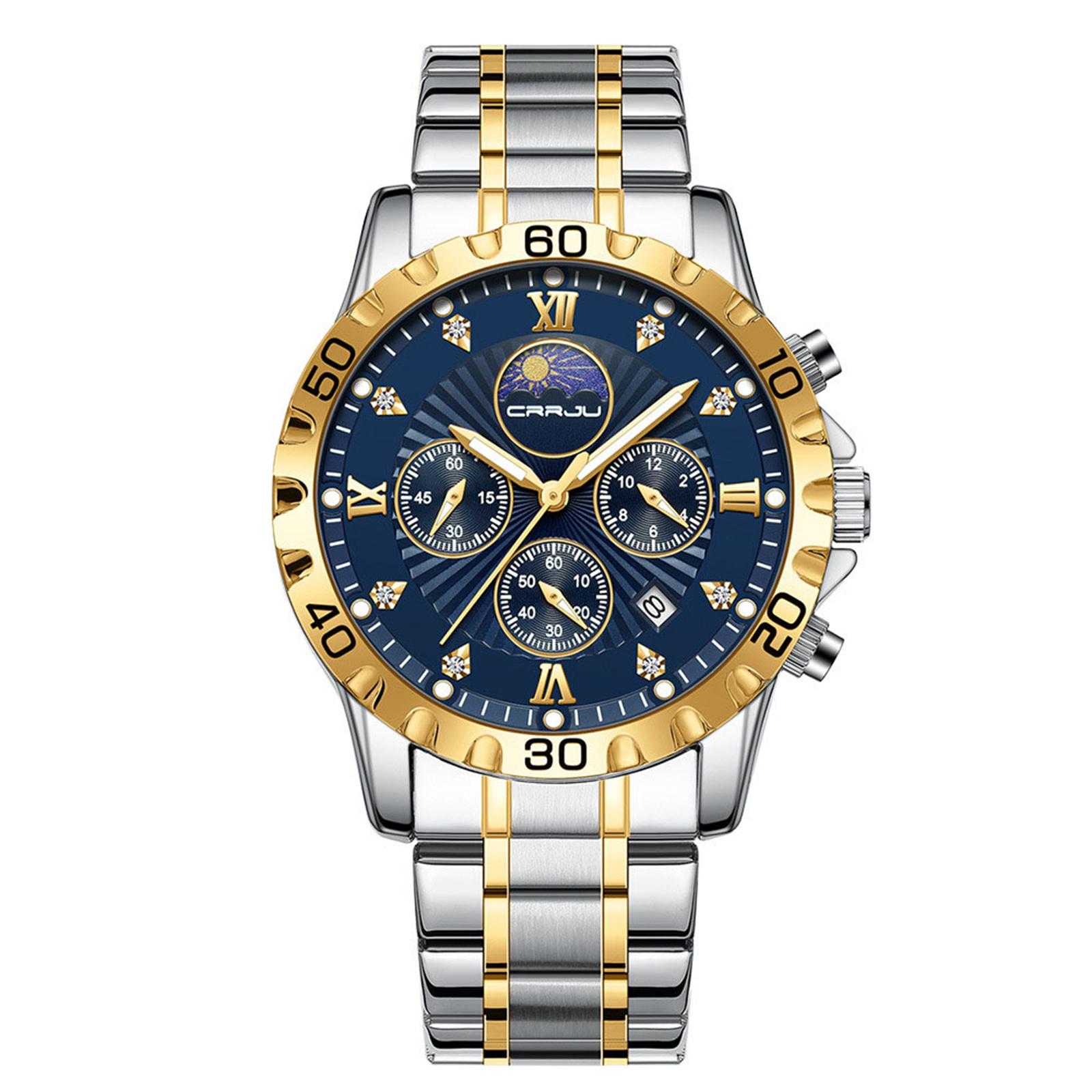 

Мужские водонепроницаемые светящиеся наручные часы-будильник для бега One Size