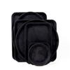 DIY Velvet Jewelry Display Tray Exquisite Solid Color Jewelry Storage Tray Blank Box Luxury Jewelry Tray Show Stand Photo Props