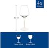 Набор бокалов для белого вина Villeroy & Boch Manufacture Rock blanc, 4 предмета (1137998120)