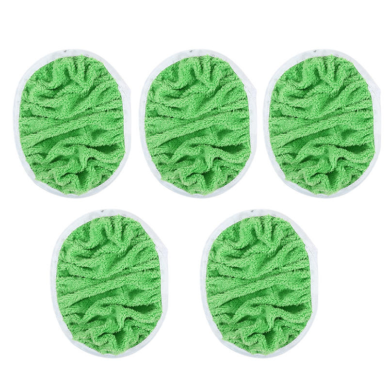 Washable Reusable Mop Pads Replacement Cloth Covers for Flat Mop Compatible Replacement Refills for Household Floor Cleaning