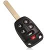 Jingyuqin 5/6Buttons Car Key Case Cover Fob For Honda Odyssey 2011 2012 2013 2014 Remote Key Shell Case Fob